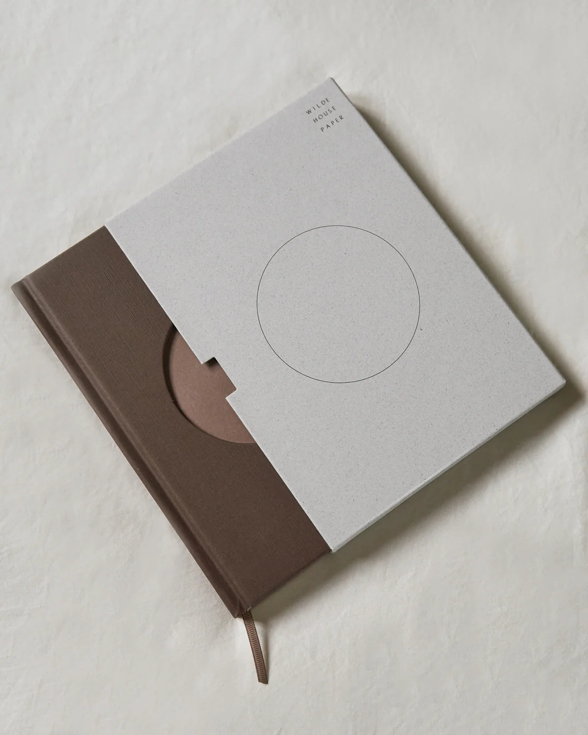 Open Journal in Espresso by Wilde House Paper