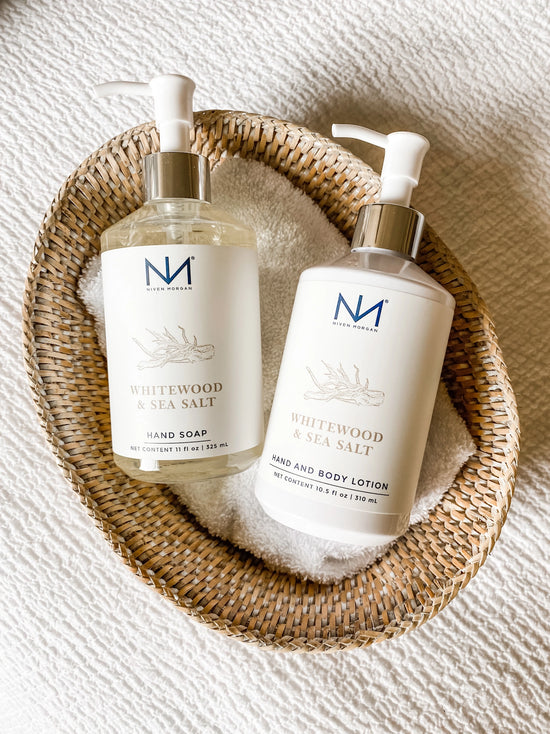 Whitewood &amp; Sea Salt Hand and Body Lotion by Niven Morgan