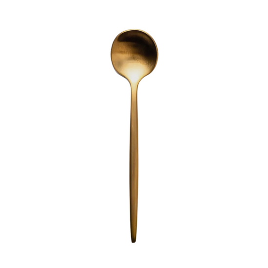 Vera Brushed Gold Spoon