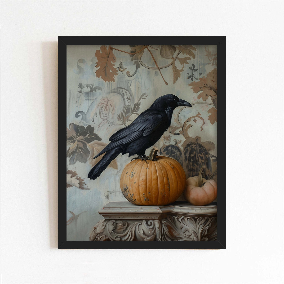 Autumn Crow Art Print by Paper House Print Shop