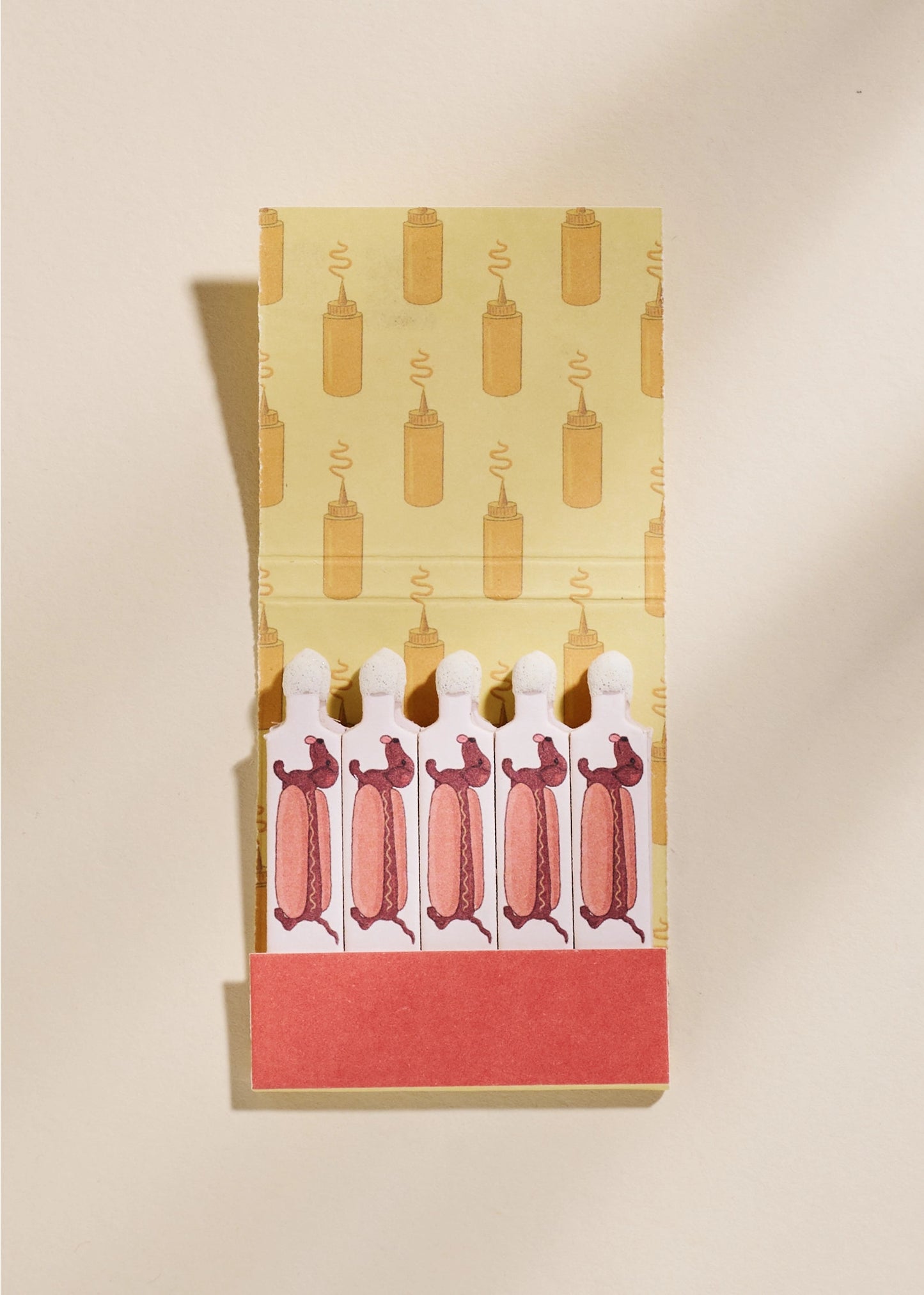 Hot Dog Matchbook by One & Only Paper