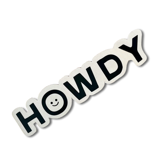 Howdy Bookmark by Morgan Lacey Hart