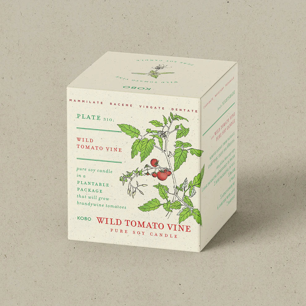 Wild Tomato Vine Candle by KOBO Candles