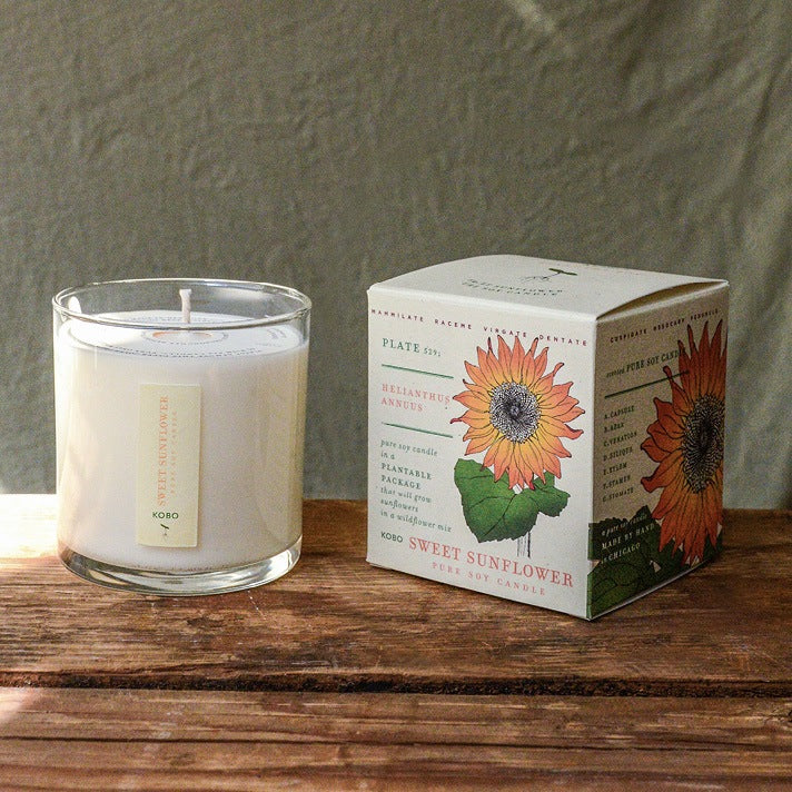 Sweet Sunflower Candle by KOBO Candles