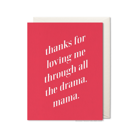 Drama Mama Card by RBTL®