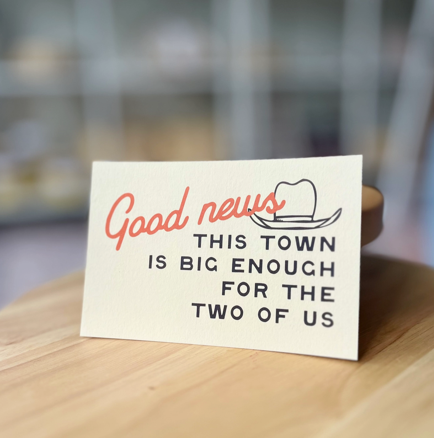 Good News Postcard by Morgan Lacey Hart