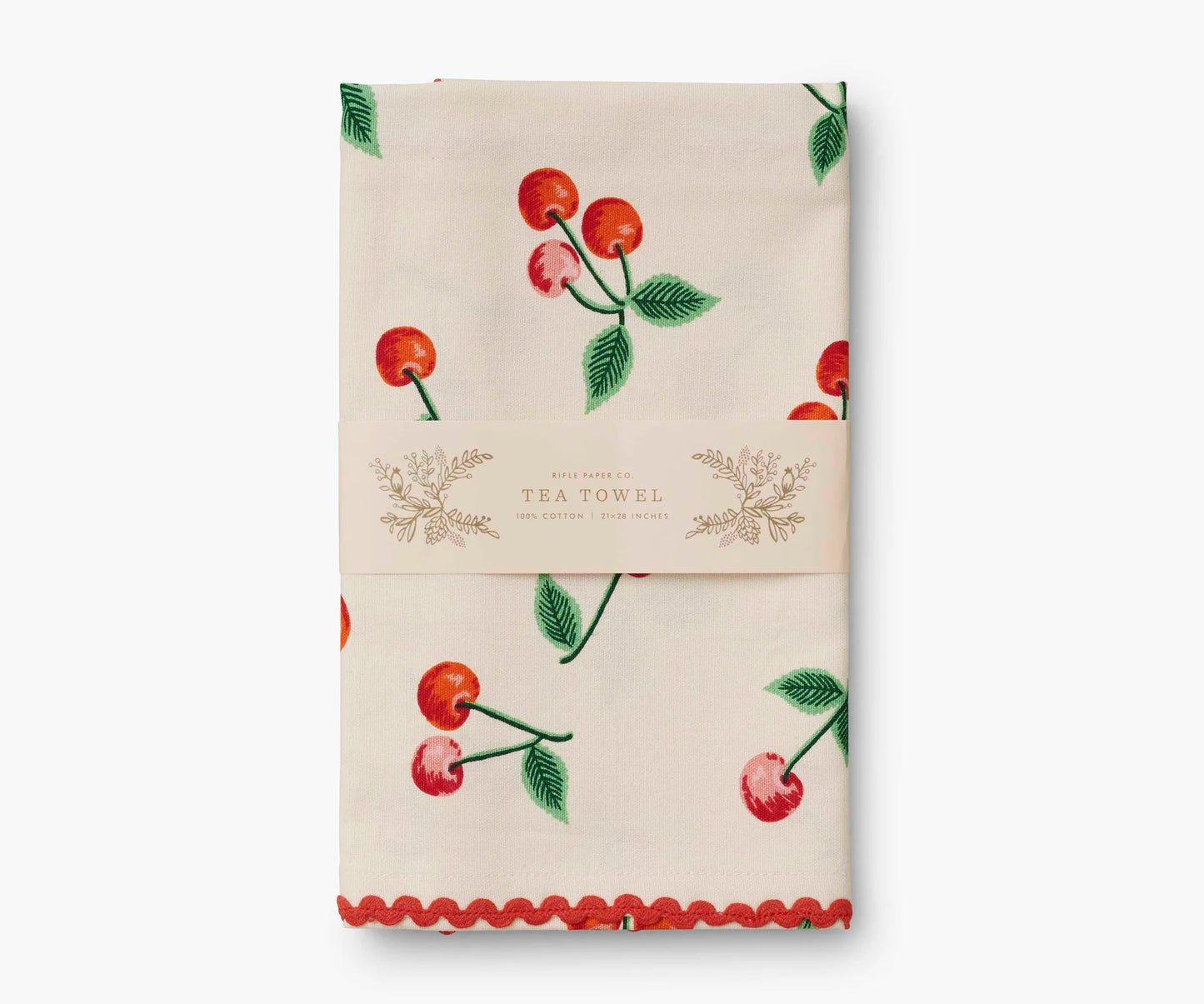 Cherries Tea Towel by Rifle Paper Co.