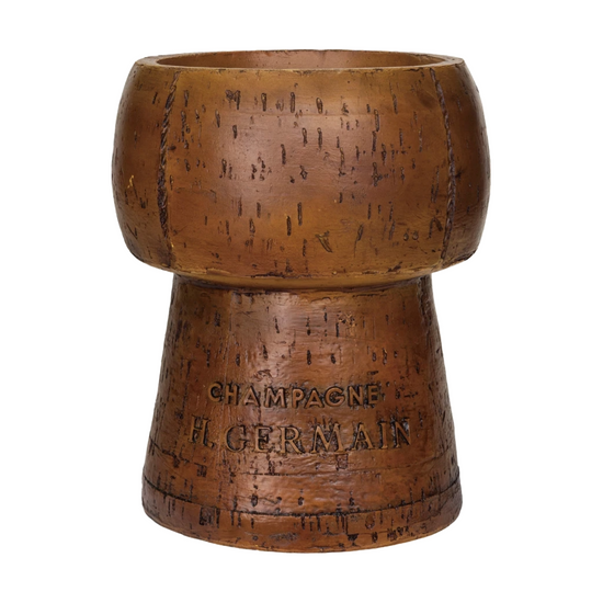 Vintage Style Cork Ice Bucket