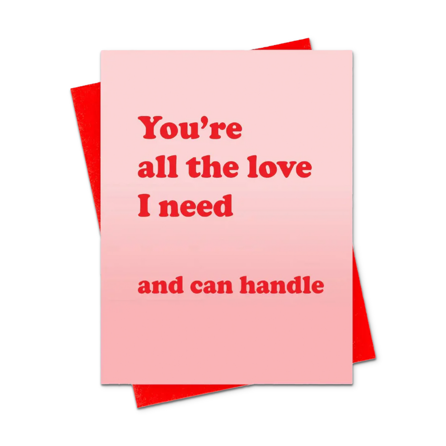 All I Need Card by xou