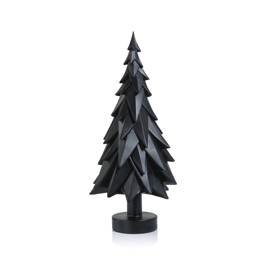 Matte Black Pine Tree