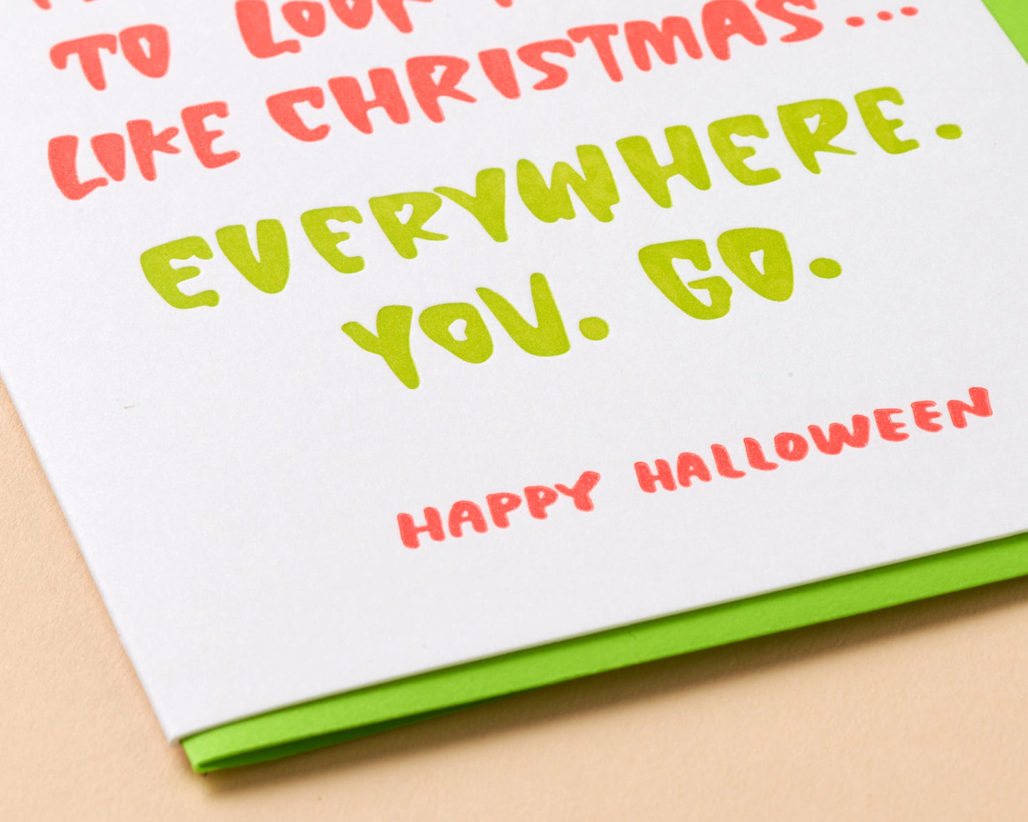 Halloween Everywhere Card by And Here We Are