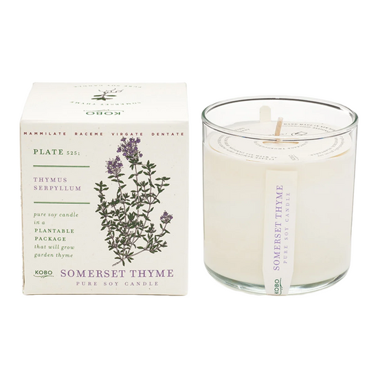 Somerset Thyme Candle by KOBO Candles