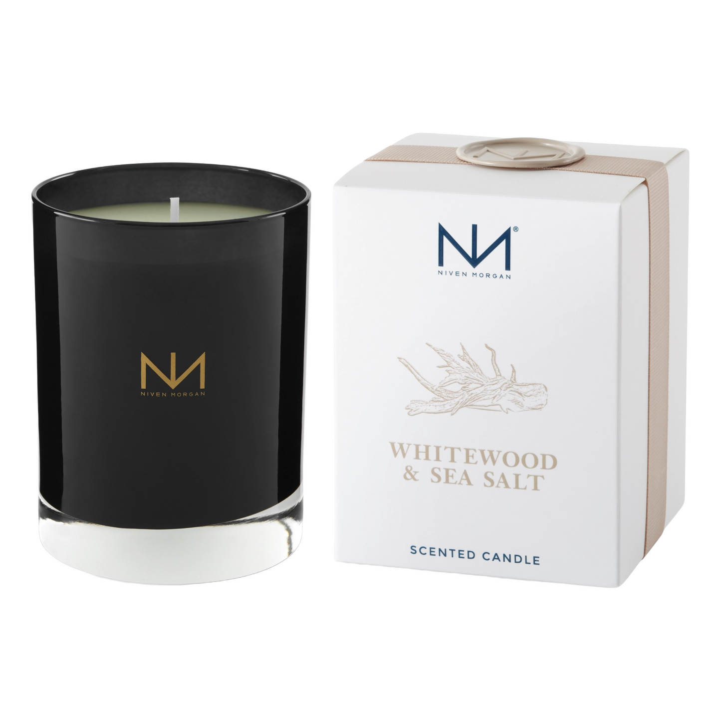 Whitewood &amp; Sea Salt Candle by Niven Morgan