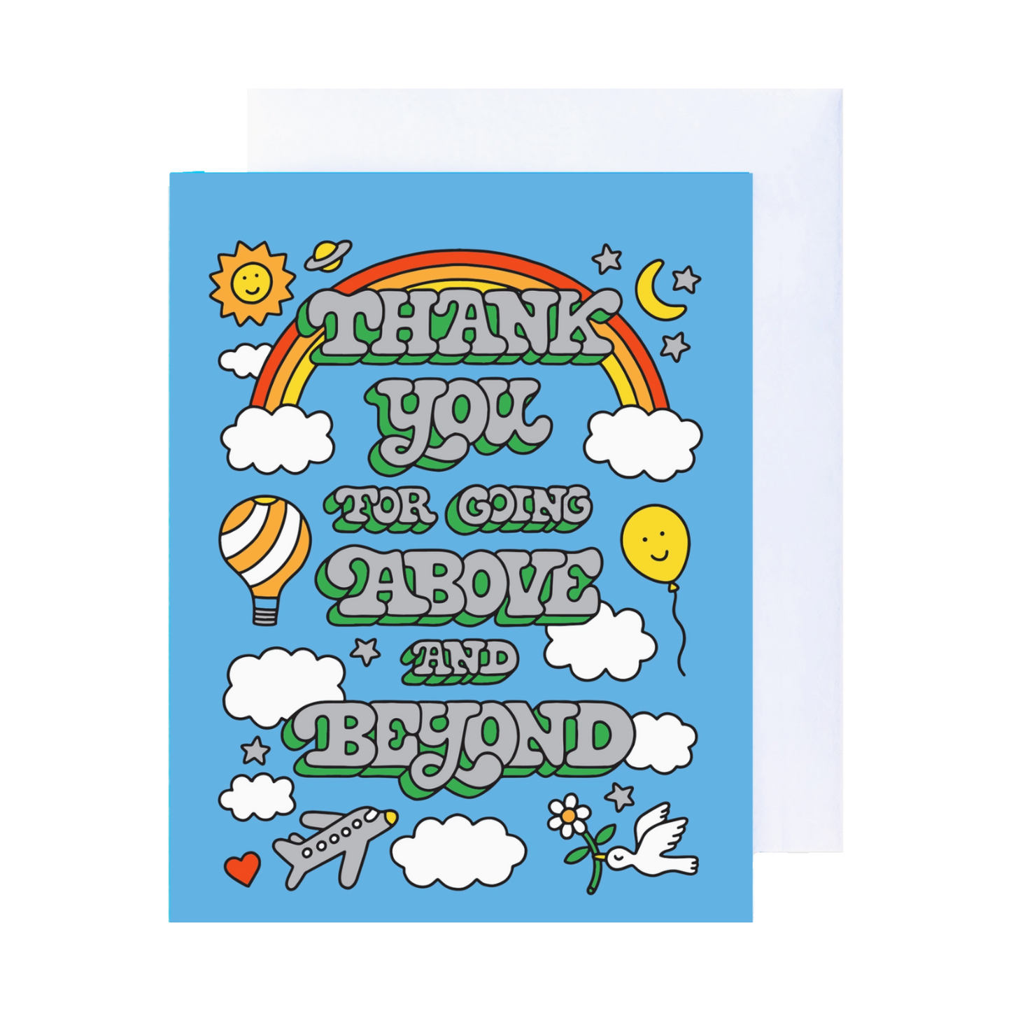 Above and Beyond Card by The Social Type