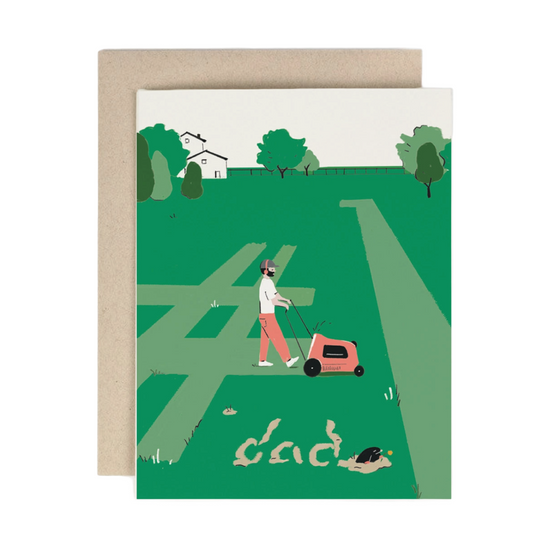 #1 Mowing Card by Amy Heitman