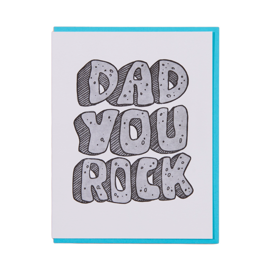 Dad You Rock Card by And Here We Are