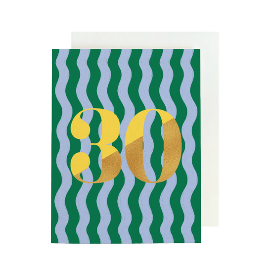 30 Birthday Card by Olive & Co.