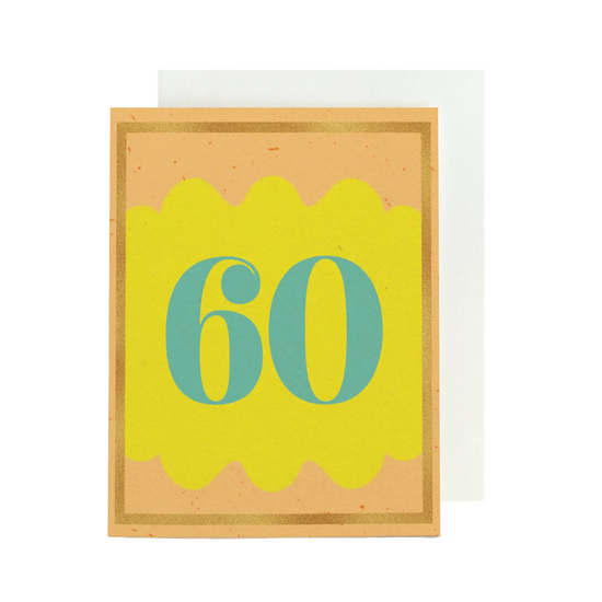 60 Birthday Card by Olive & Co.