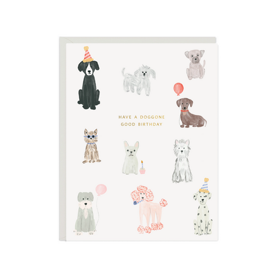 Doggone Birthday Card by Ramona & Ruth