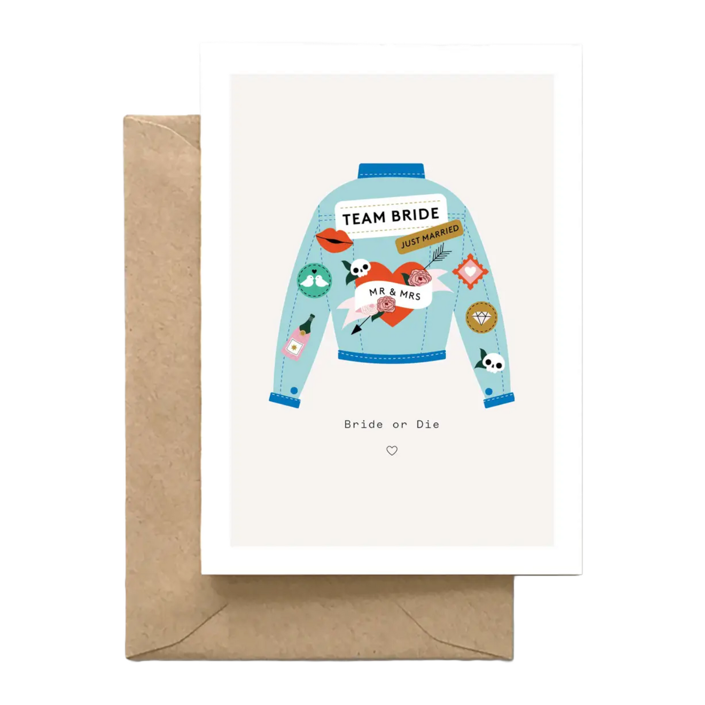 Team Bride Card by Spaghetti & Meatballs