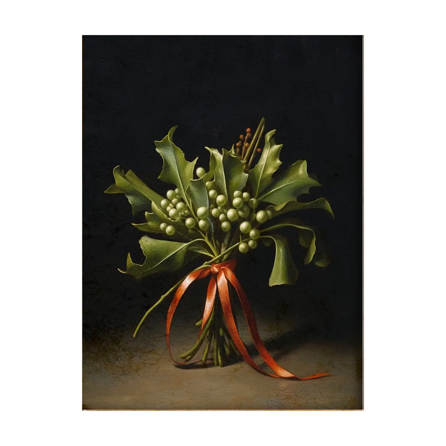 Holly Bouquet Art Print by Paper House Print Shop