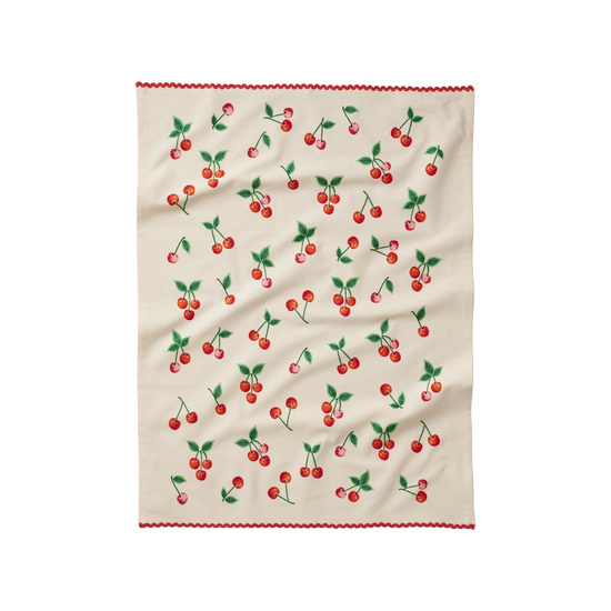 Cherries Tea Towel by Rifle Paper Co.