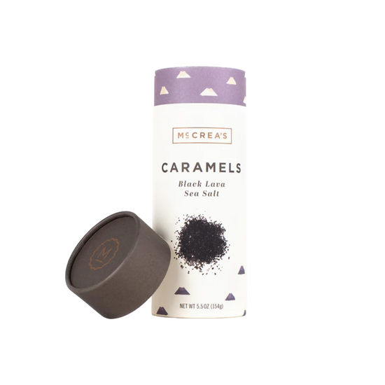 Black Lava Sea Salt Caramels by McCrea's Candies