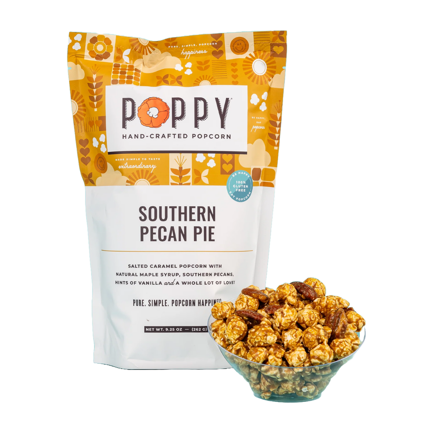 Southern Pecan Pie Popcorn by Poppy Hand-Crafted Popcorn