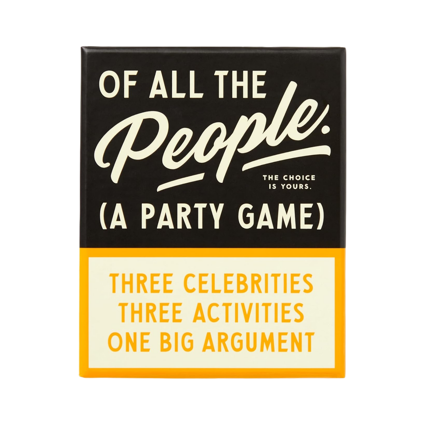 Of All The People Game