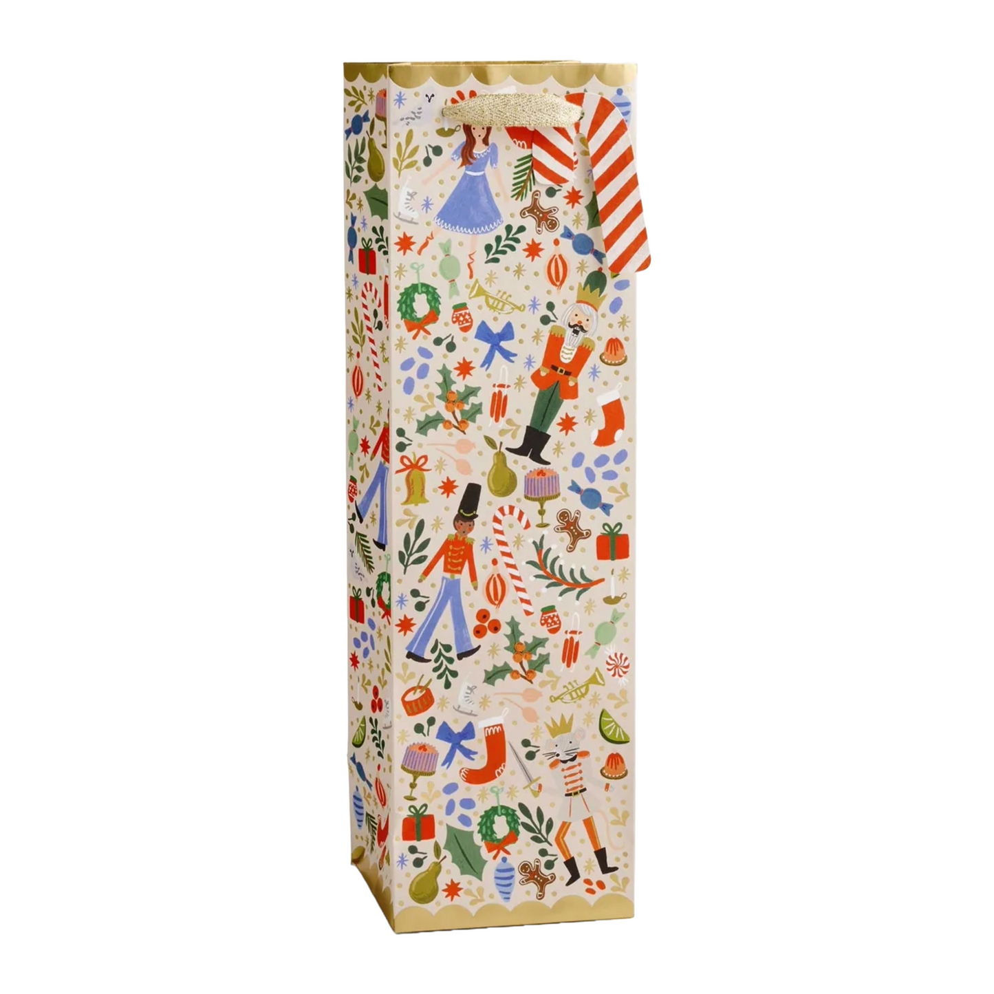 Nutcracker Sweets Wine Gift Bag by Rifle Paper Co.