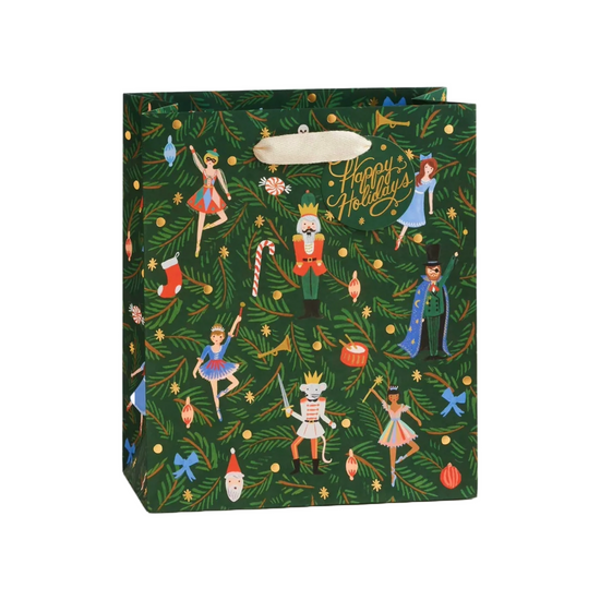 Medium Nutcracker Gift Bag by Rifle Paper Co.