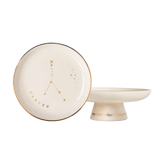 Cancer Starry Zodiac Dish by Fringe Studio