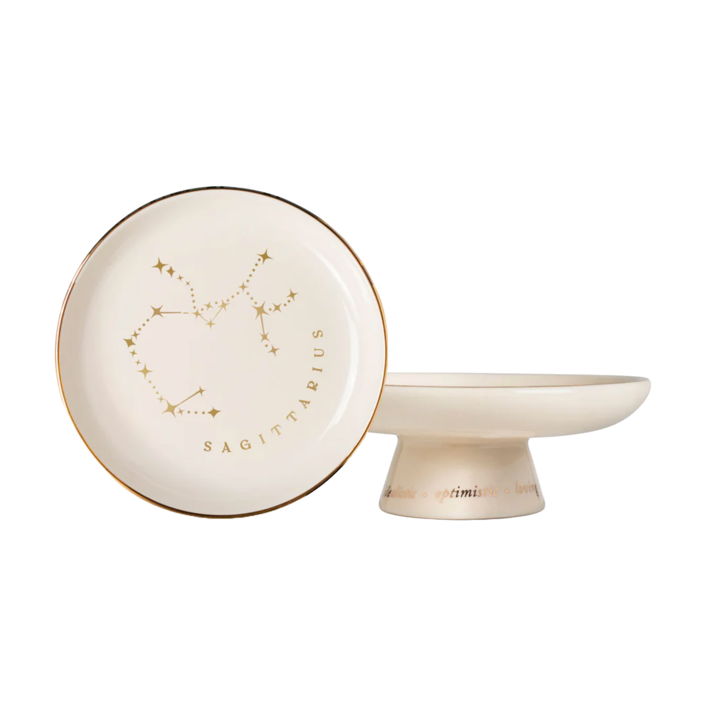 Sagittarius Starry Zodiac Dish by Fringe Studio