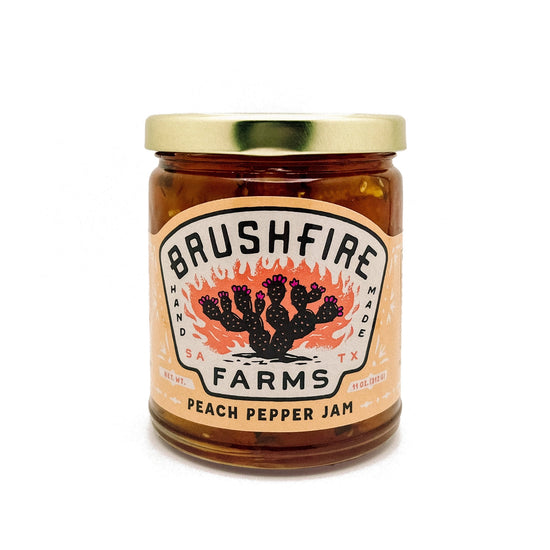 Peach Pepper Jam by Bushfire Farms