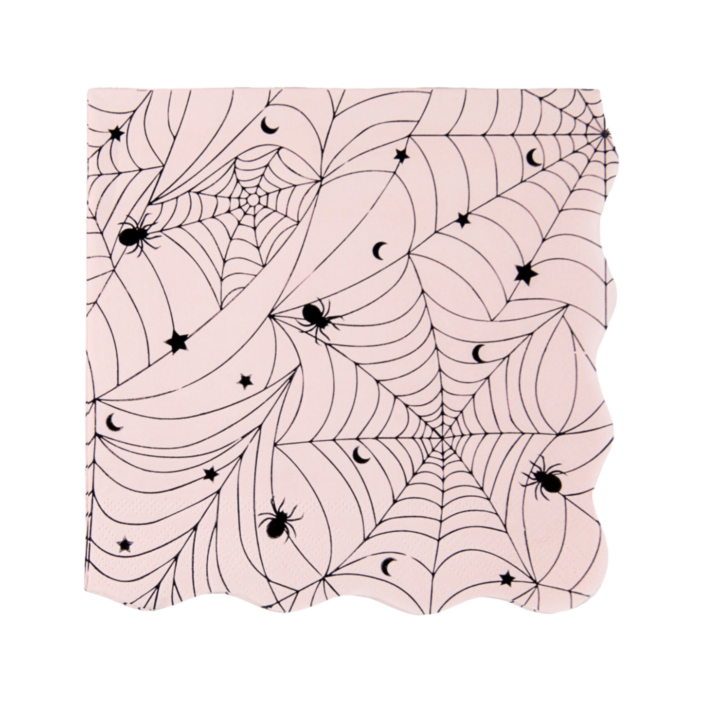 Pink Spiderweb Napkins by Bonjour Fête