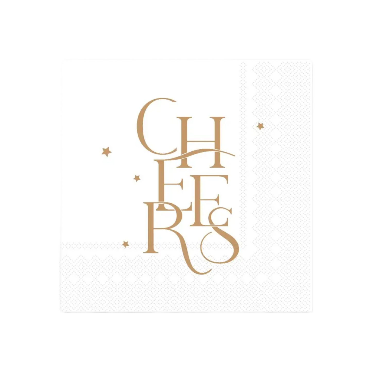 Cheers Cocktail Napkins by Bonjour Fête