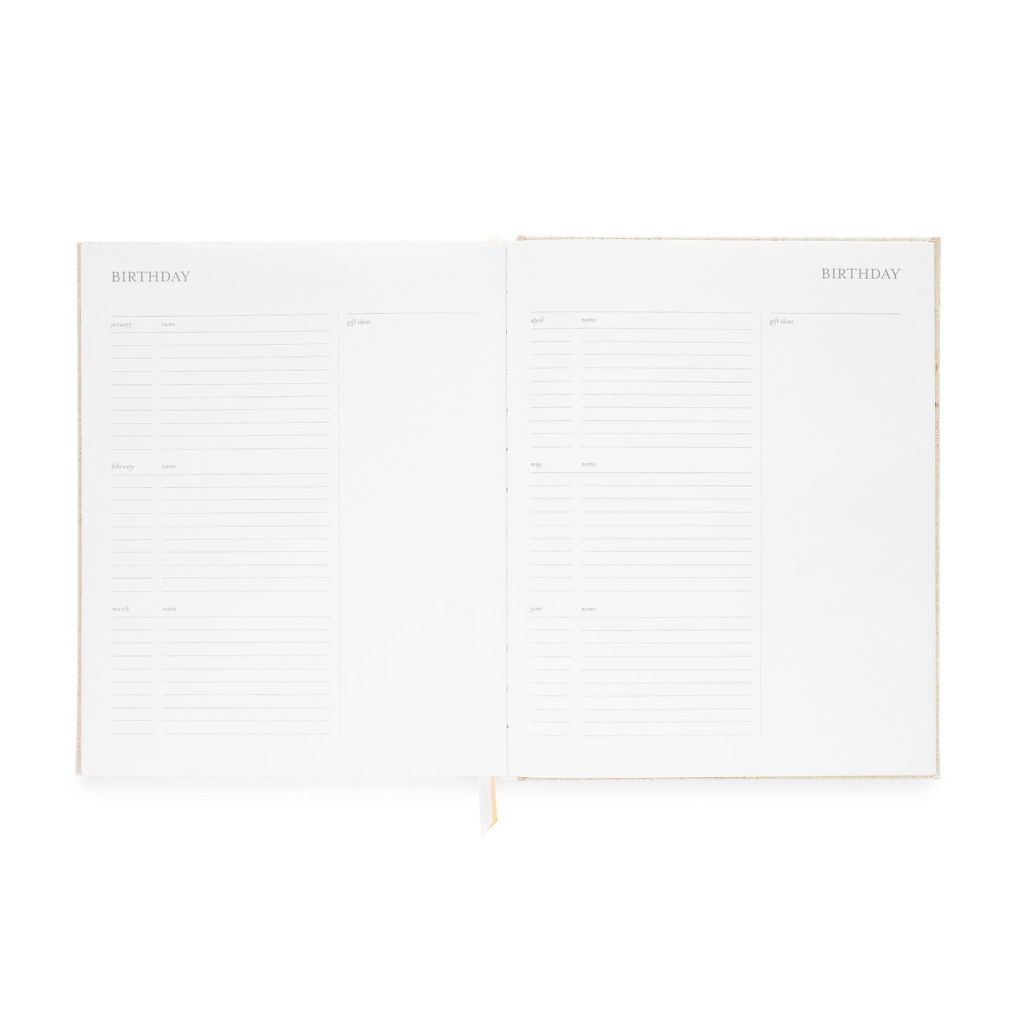 2025 Rose Desk Planner by Sugar Paper