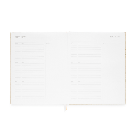 2025 Rose Desk Planner by Sugar Paper