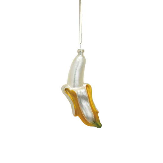 Peeled Banana Ornament