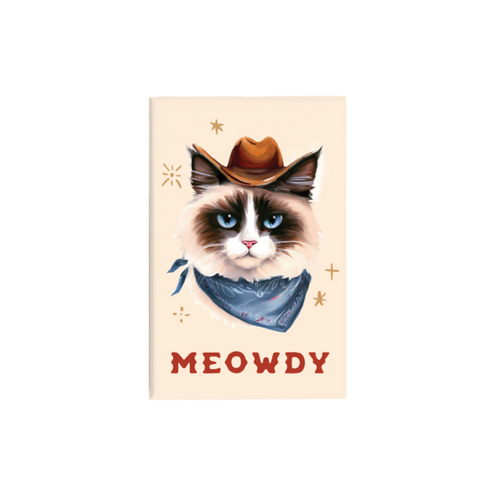 Ragdoll Cowboy Magnet by Onderkast Studio