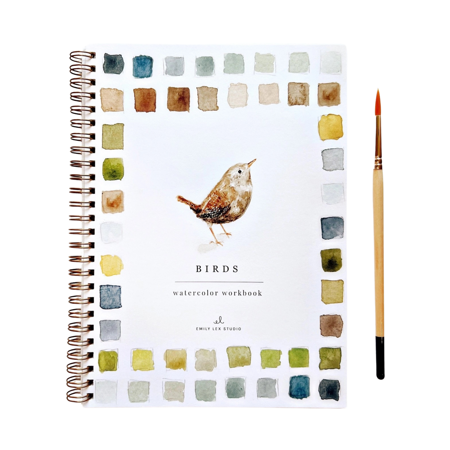 Birds Watercolor Workbook