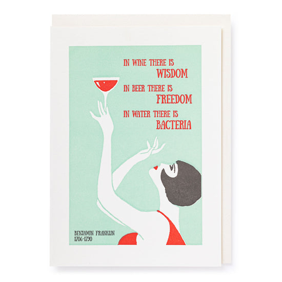 Wine & Wisdom Card