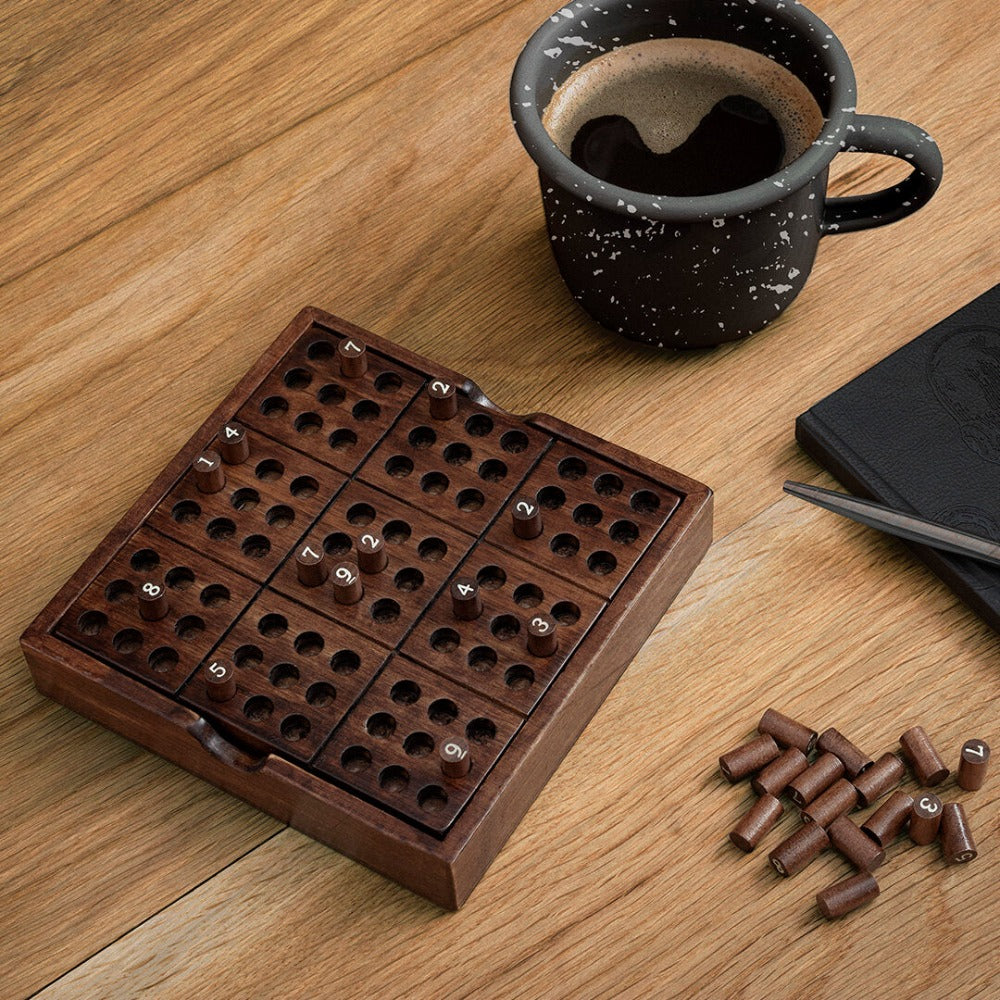 Wooden Block Sudoku Game by SUCK UK 