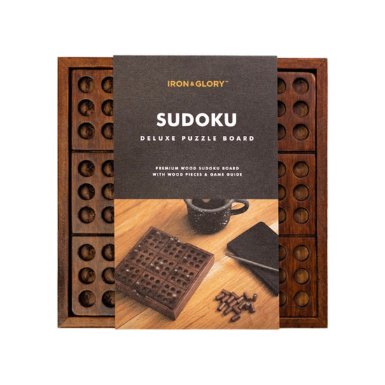 Wooden Block Sudoku Game by SUCK UK 