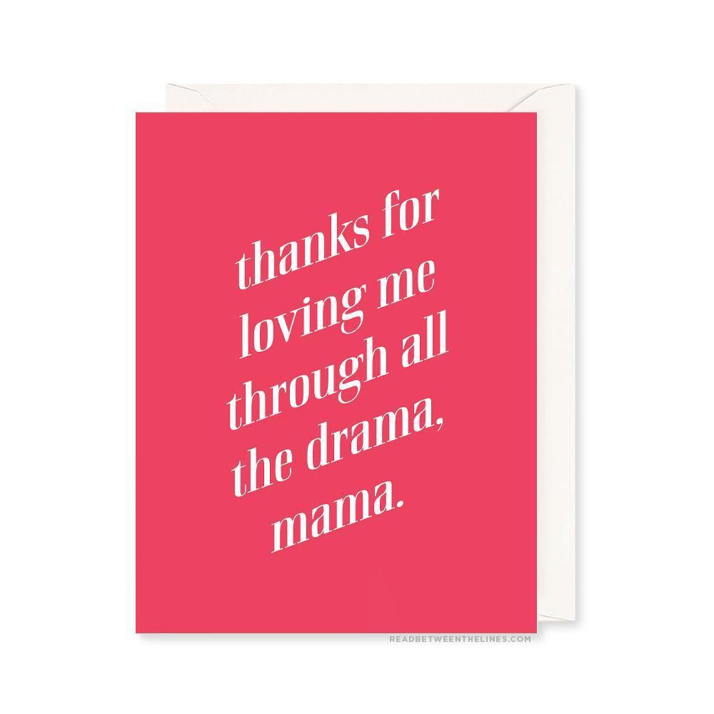 Drama Mama Card by RBTL® – Read Between The Lines®